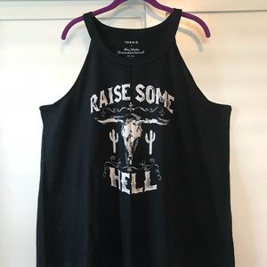 Cute black Torrid sleeveless top